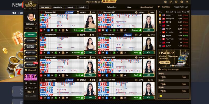 Đa dạng game tại casino New88 để bạn lựa chọn